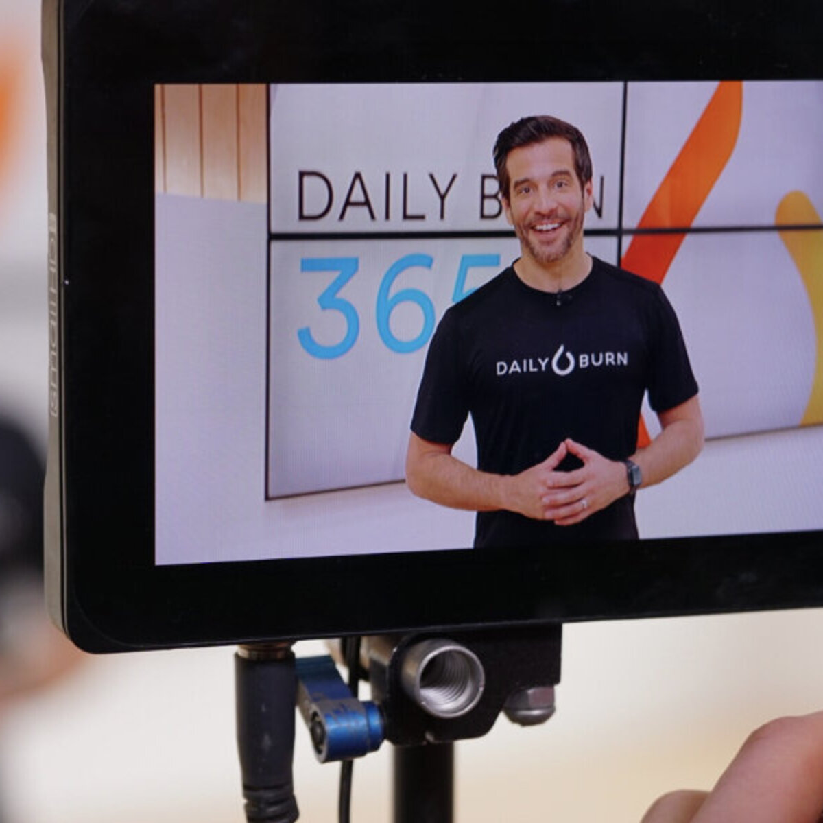 JD Roberto hosting Daily Burn 365